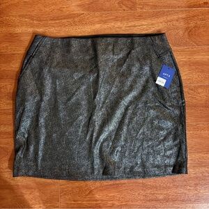 Apt. 9 Black Metallic Skirt